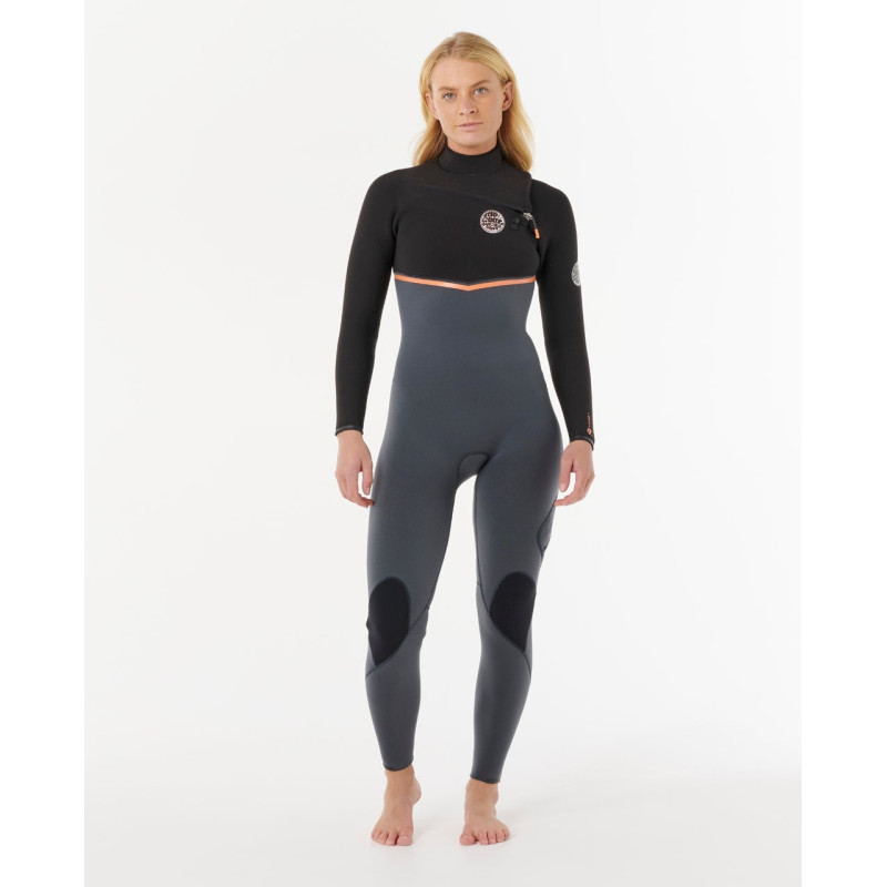 Combinaison De Surf 3/2 Rip Curl Femme E Bomb Chest Zip