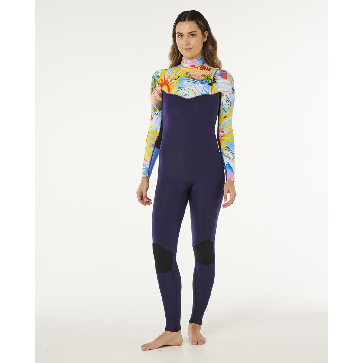 Combinaison De Surf 3/2 Rip Curl Femme Dawn Patrol Pro Chest Zip