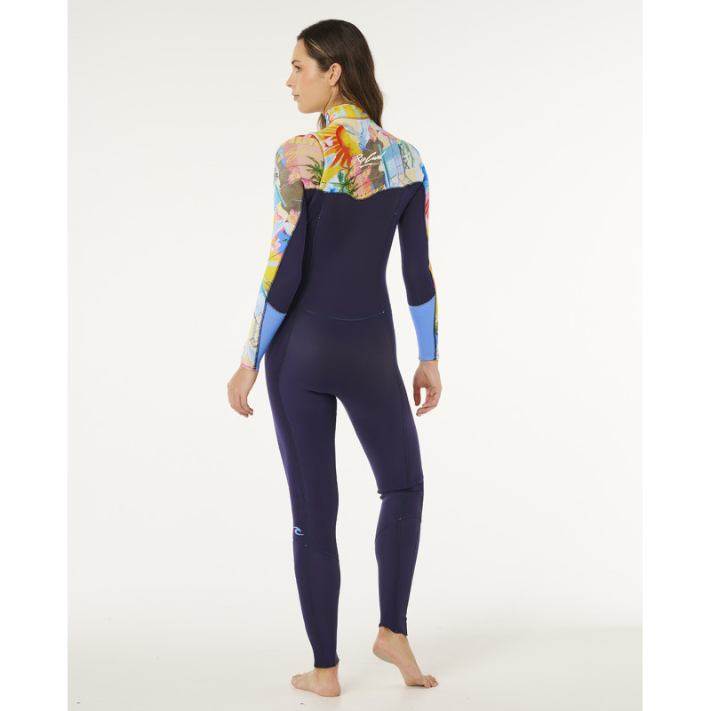 Combinaison De Surf 3/2 Rip Curl Femme Dawn Patrol Pro Chest Zip