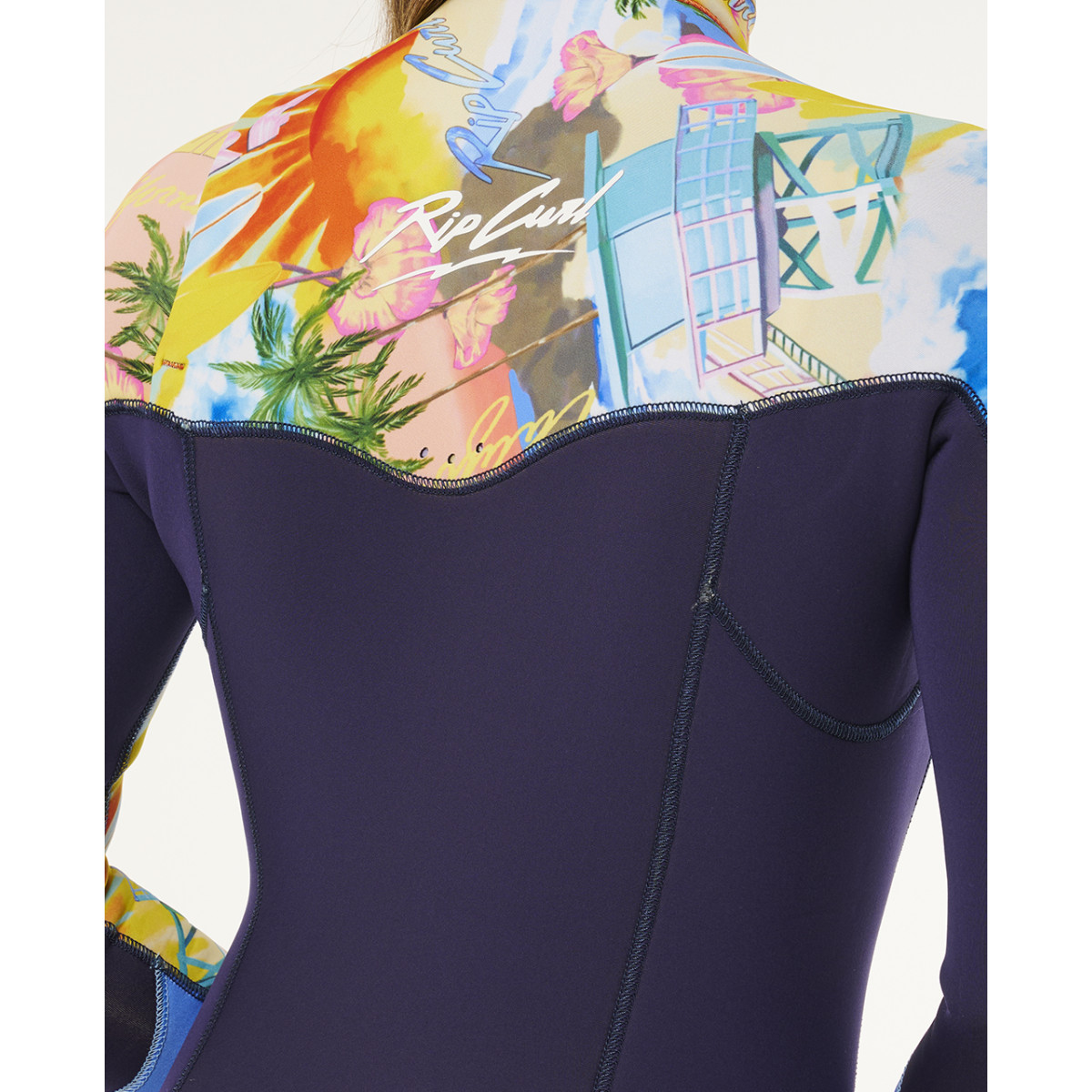 Combinaison De Surf 3/2 Rip Curl Femme Dawn Patrol Pro Chest Zip