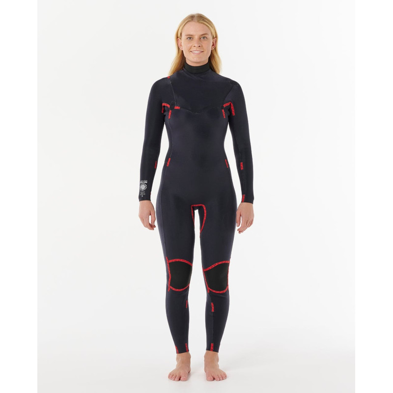 Combinaison De Surf 3/2 Rip Curl Femme Dawn Patrol Pro Chest Zip