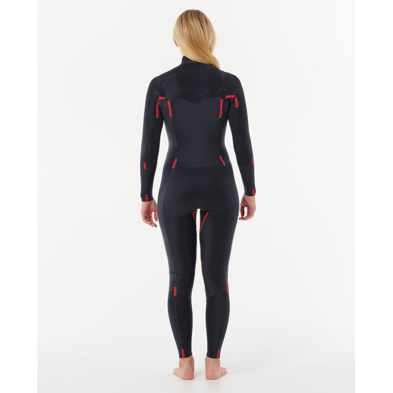 Combinaison De Surf 3/2 Rip Curl Femme Dawn Patrol Pro Chest Zip
