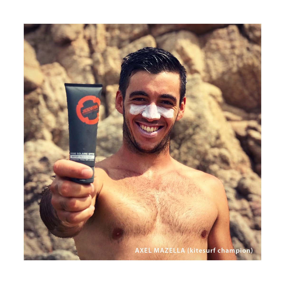 Crème Solaire Minérale SPF 50 Jeewin