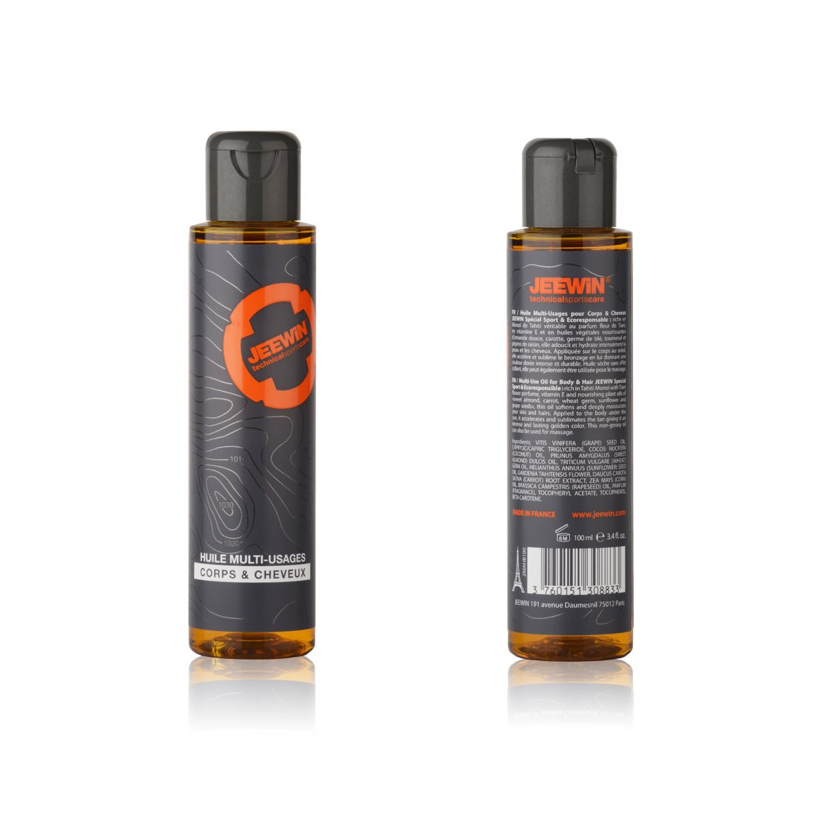 Huile Multi Usage Monoî Jeewin