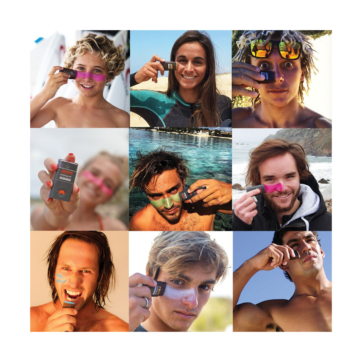 Stick Solaire Transparent SPF50+ Jeewin