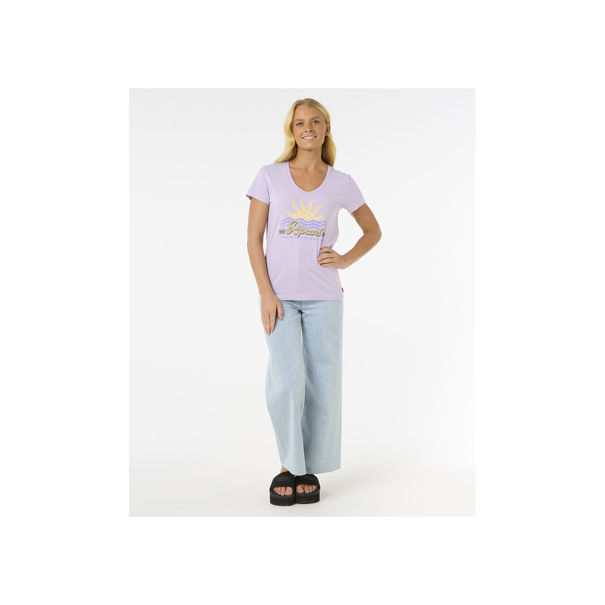 T-Shirt Rip Curl Cala V-Neck