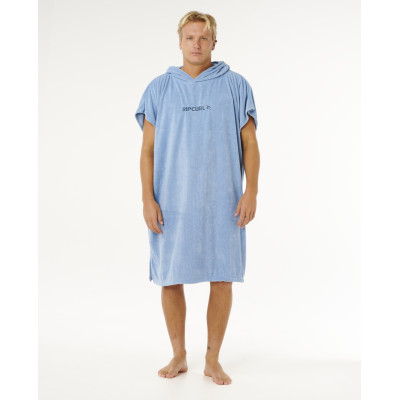 Poncho Rip Curl Brand Hooded - Faded Denim