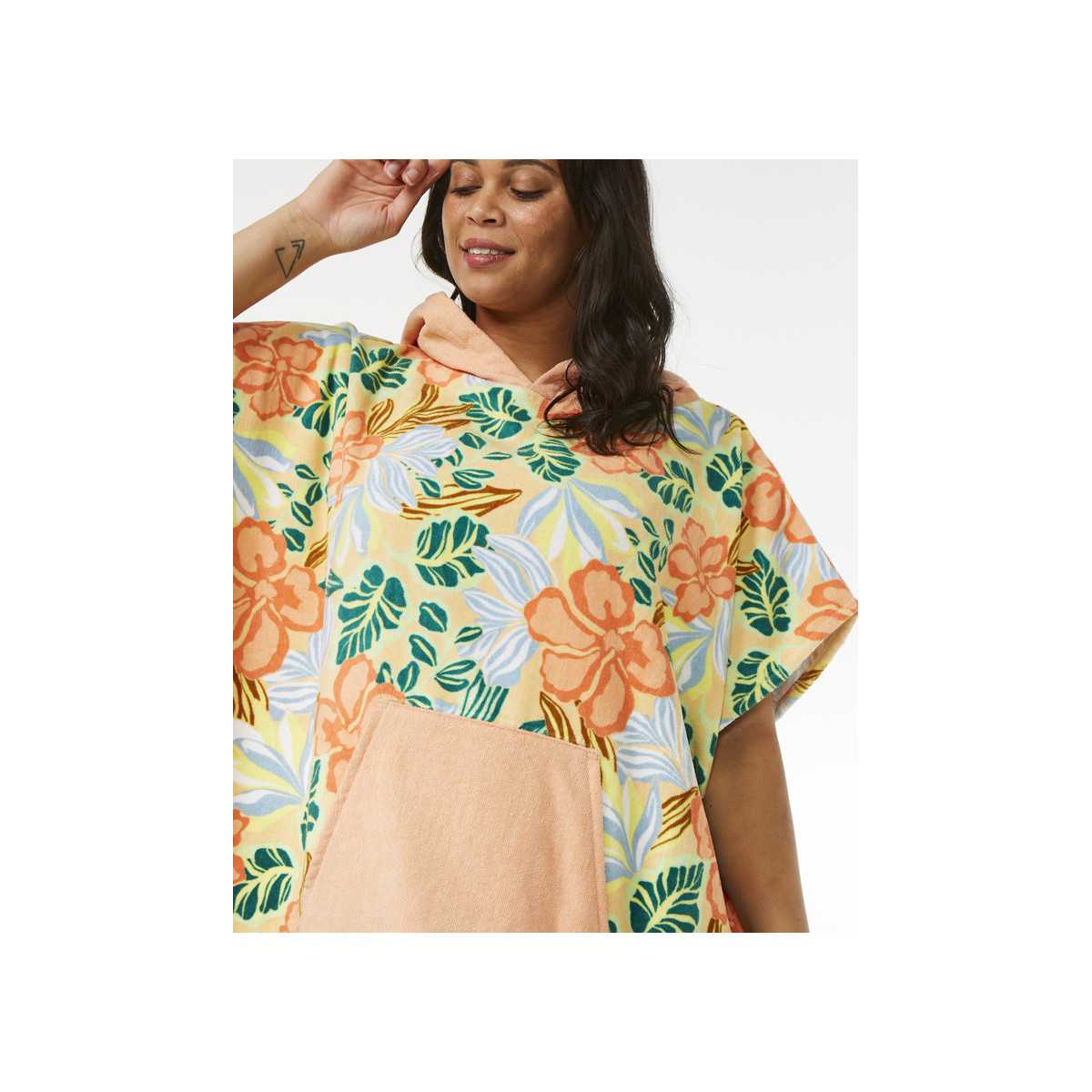 Poncho Rip Curl Mixed Hood