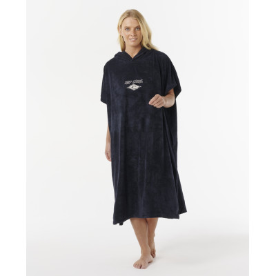 Poncho Rip Curl Classic Surf  - Black/Off White