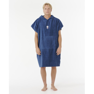 Poncho Rip Curl Logo Hooded Towel - Navy