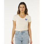 T-Shirt Rip Curl Heart V Neck