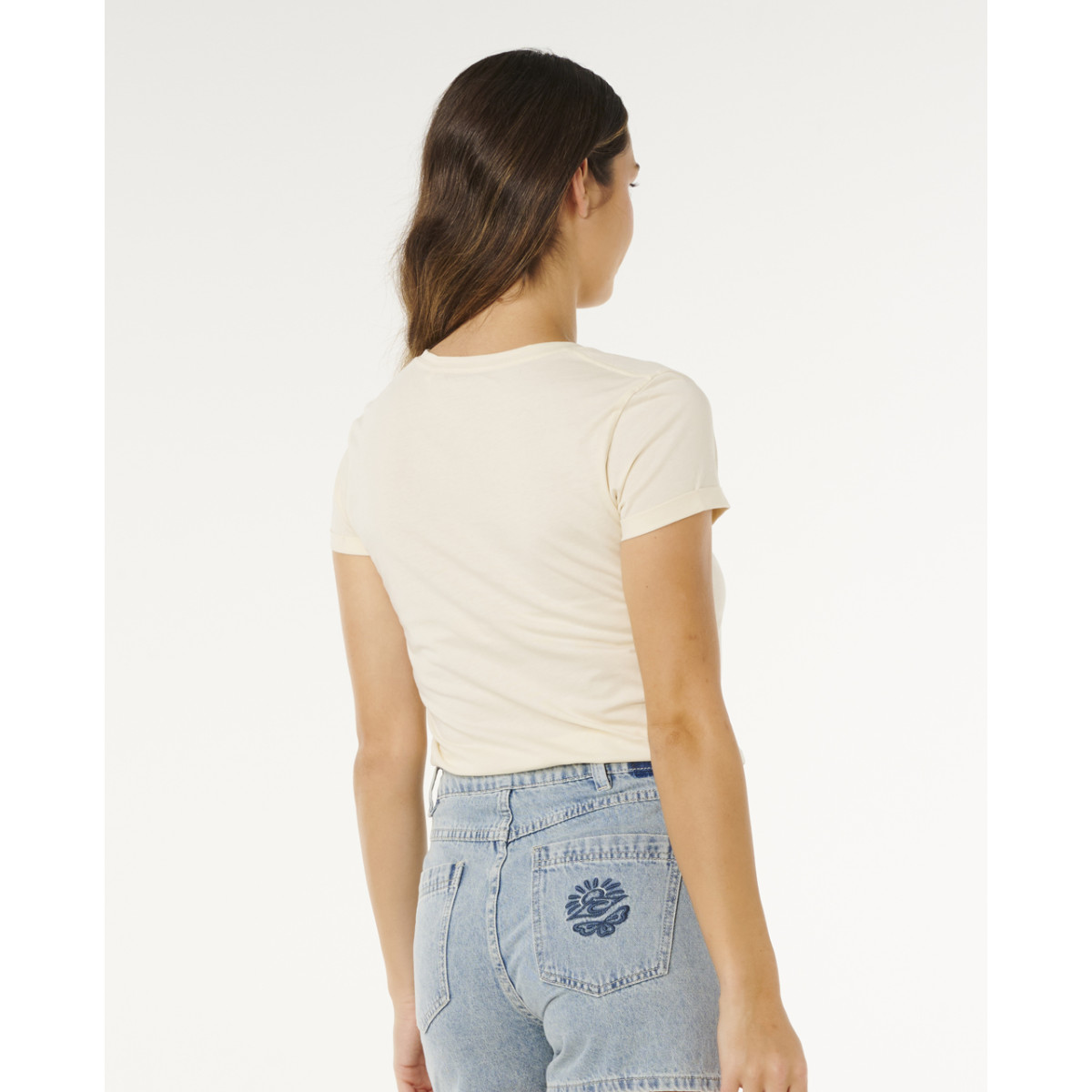 T-Shirt Rip Curl Heart V Neck