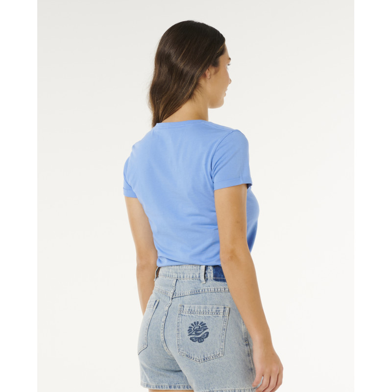 T-Shirt Rip Curl Heart V Neck