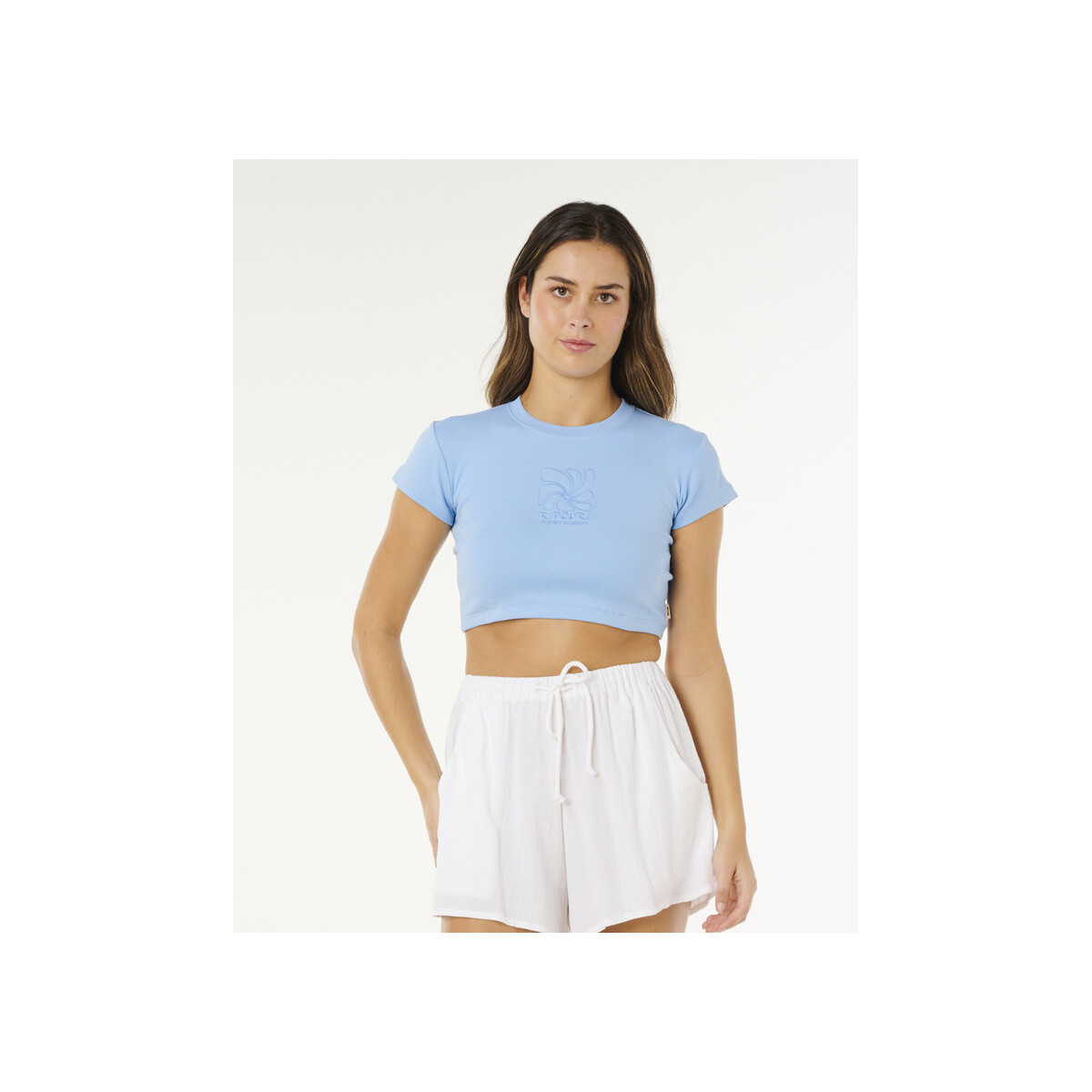 T-Shirt Crop Top Rip Curl Pacific Coast