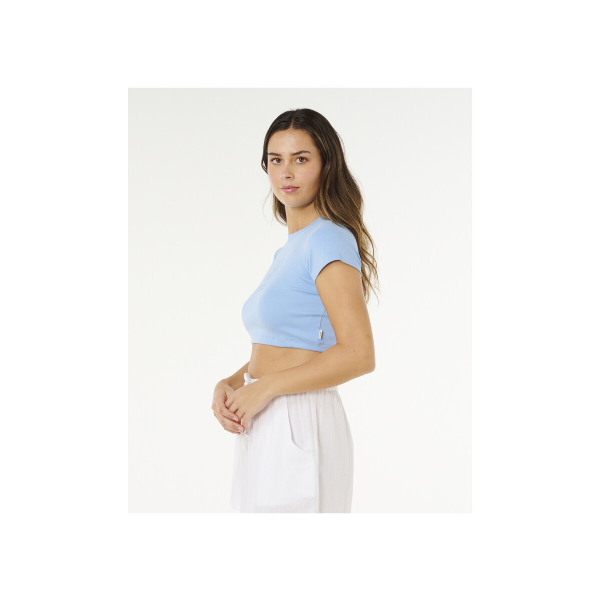 T-Shirt Crop Top Rip Curl Pacific Coast