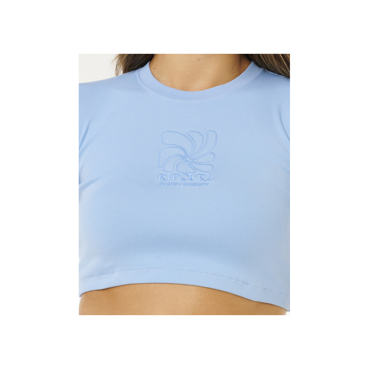 T-Shirt Crop Top Rip Curl Pacific Coast