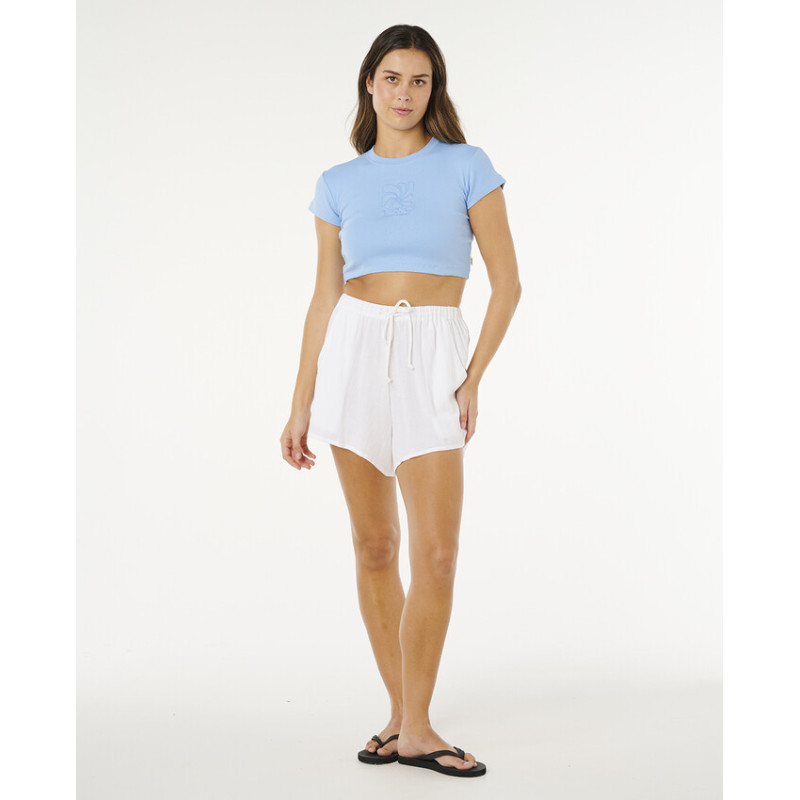 T-Shirt Crop Top Rip Curl Pacific Coast