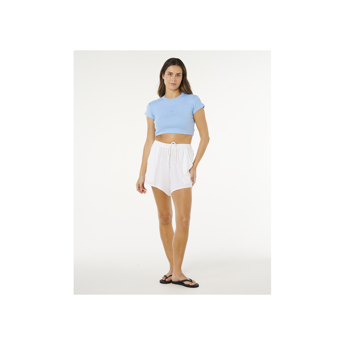 T-Shirt Crop Top Rip Curl Pacific Coast