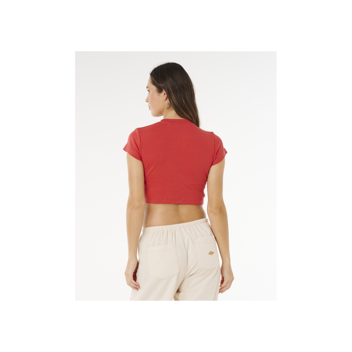 T-Shirt Crop Top Rip Curl Pacific Coast