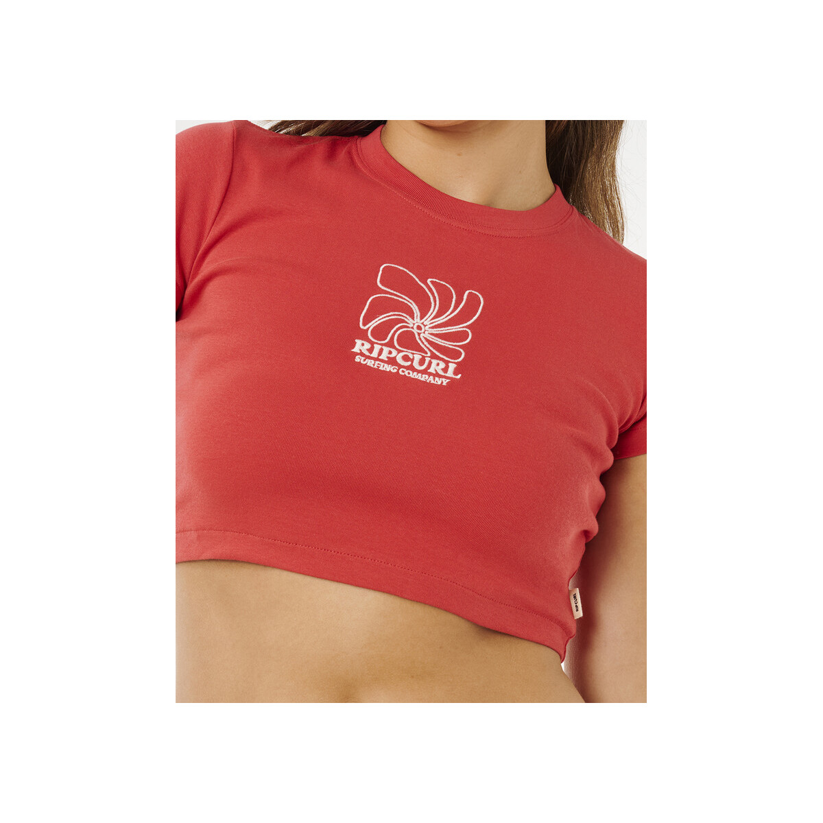 T-Shirt Crop Top Rip Curl Pacific Coast