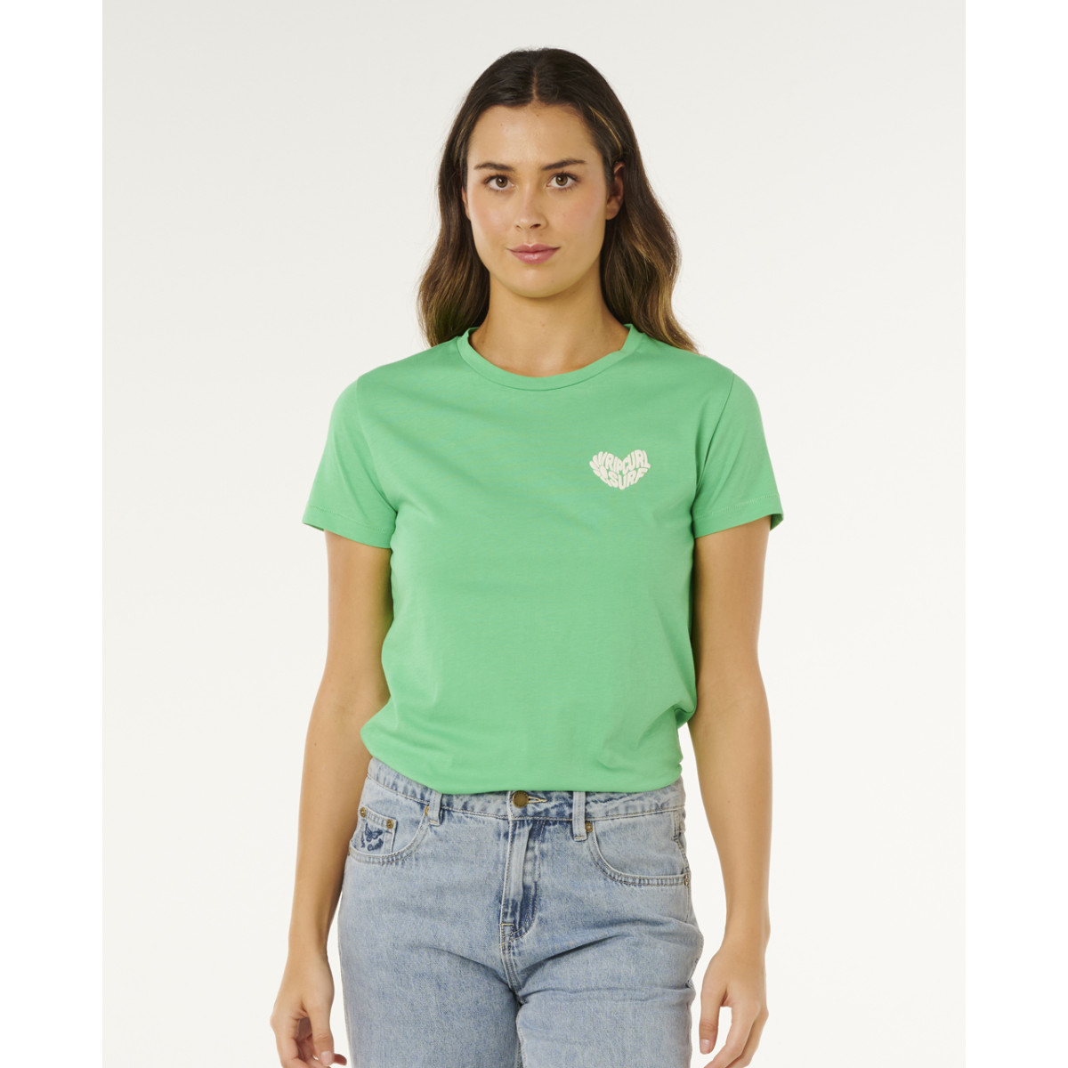 T-Shirt Rip Curl Heart Logos