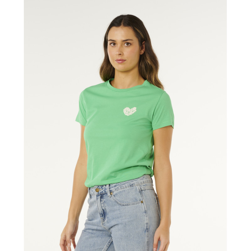 T-Shirt Rip Curl Heart Logos