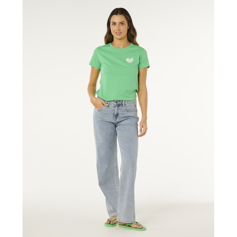 T-Shirt Rip Curl Heart Logos