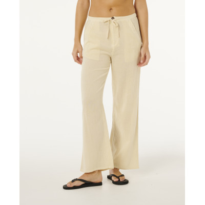 Pantalon Rip Curl Classic Surf Wide Leg - Natural