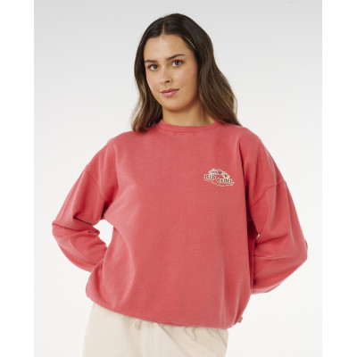 Sweat Rip Curl Bells Heritage - Deep Red