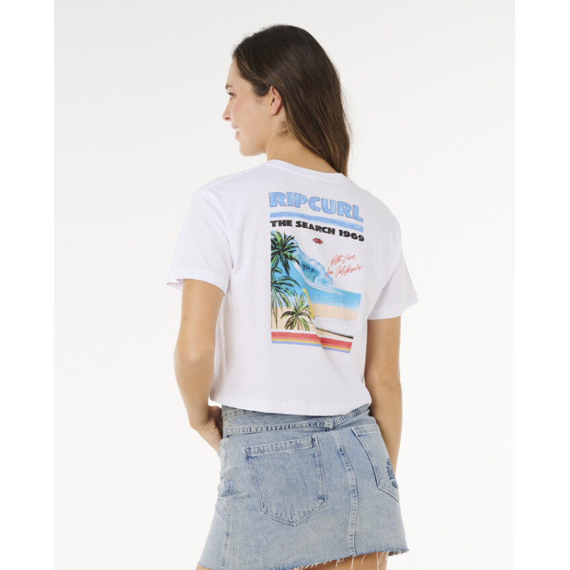 T-Shirt Crop Top Rip Curl Haley O