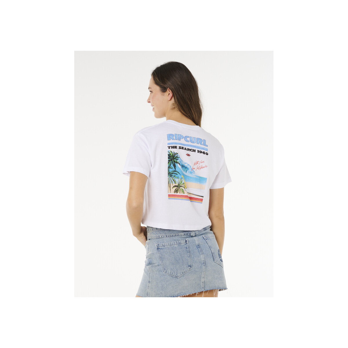 T-Shirt Crop Top Rip Curl Haley O