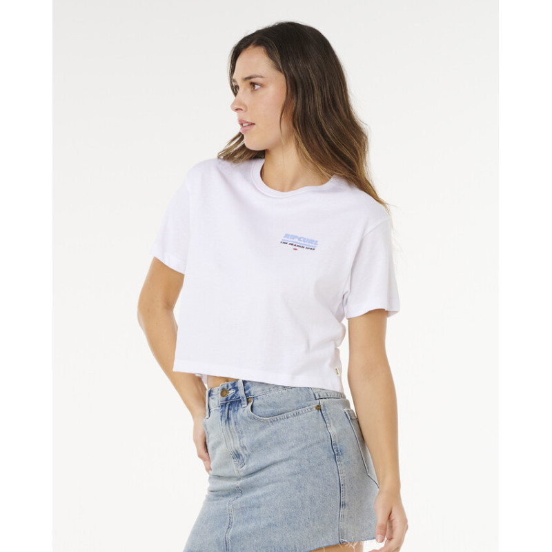 T-Shirt Crop Top Rip Curl Haley O