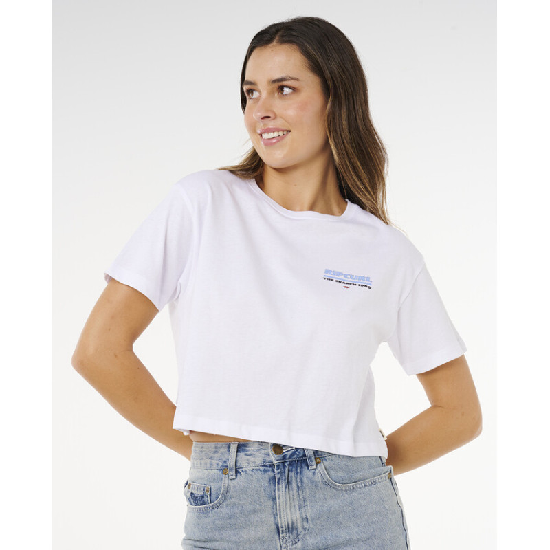 T-Shirt Crop Top Rip Curl Haley O