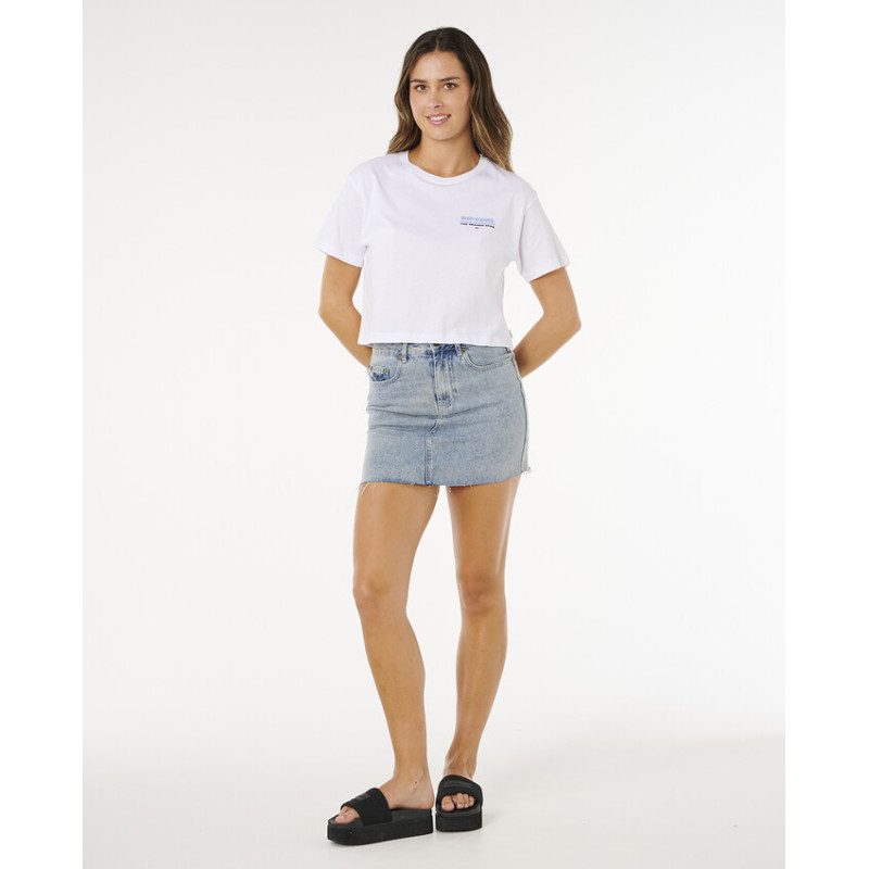T-Shirt Crop Top Rip Curl Haley O