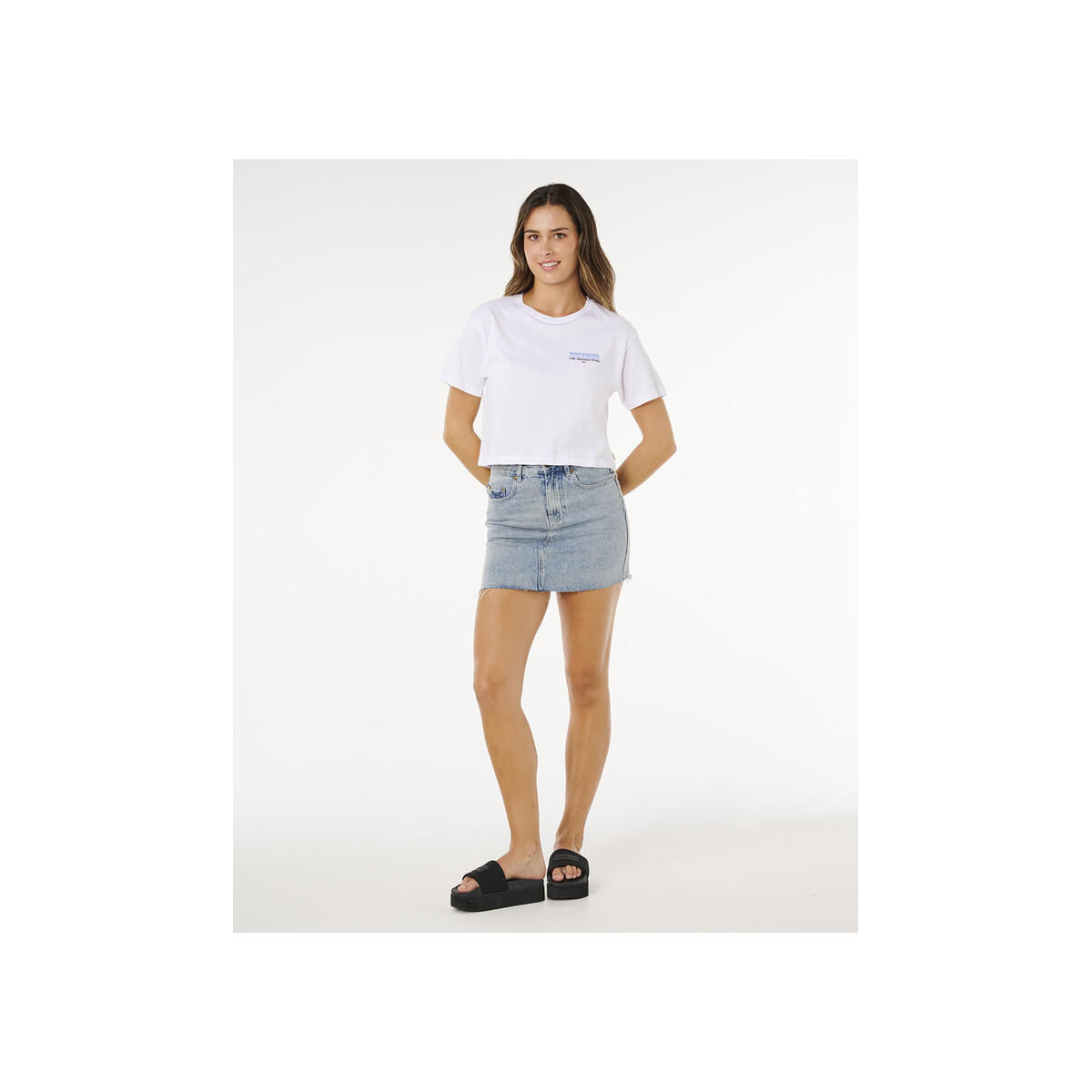 T-Shirt Crop Top Rip Curl Haley O