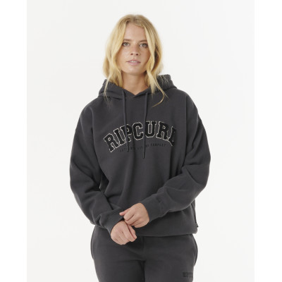 Sweat à Capuche Rip Curl Varsity - Washed Black