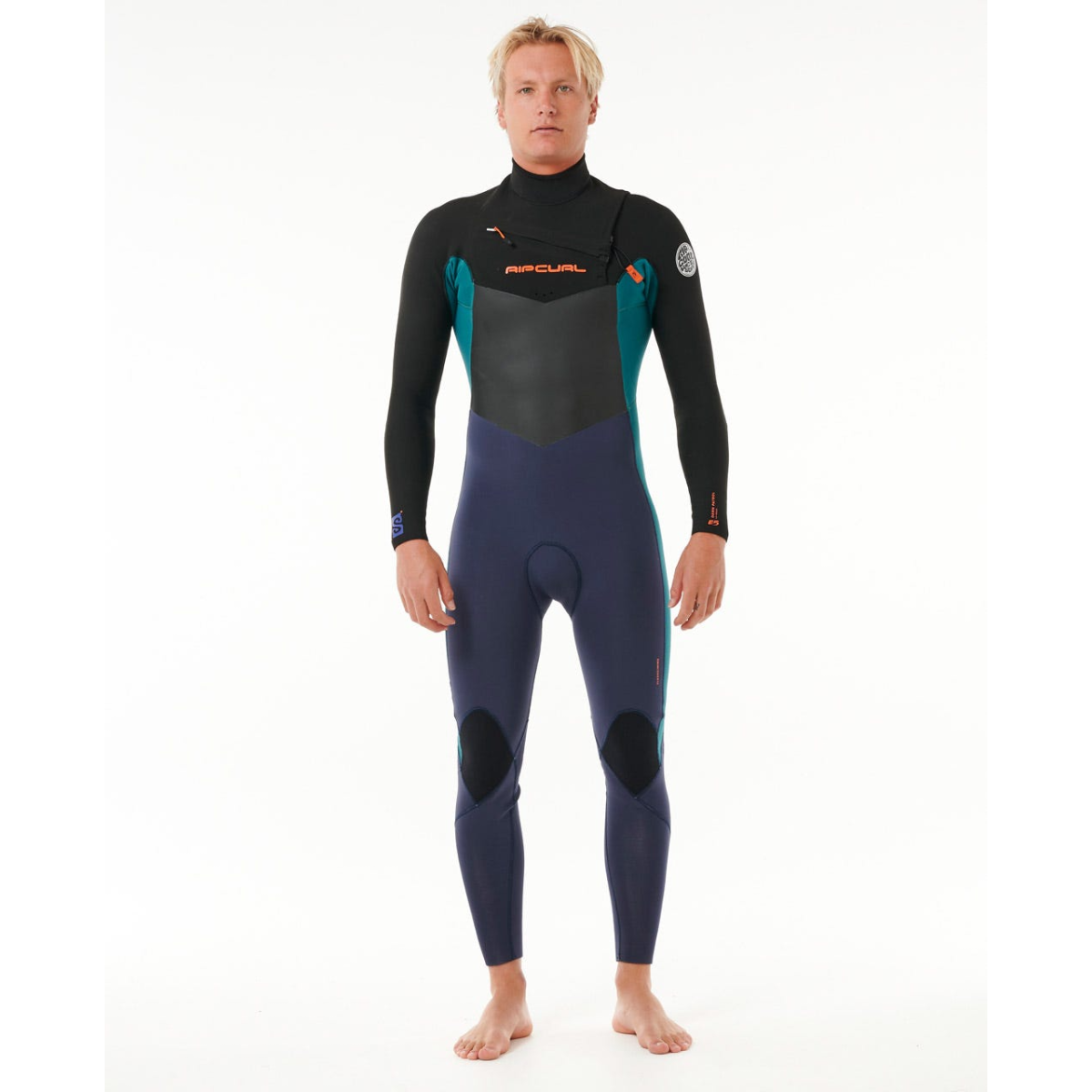 Combinaison de Surf 3/2 Rip Curl Homme Dawn Patrol Chest Zip