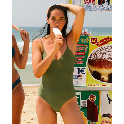 Maillot De Bain 1 Pièce Sowe Valentine - Kaki