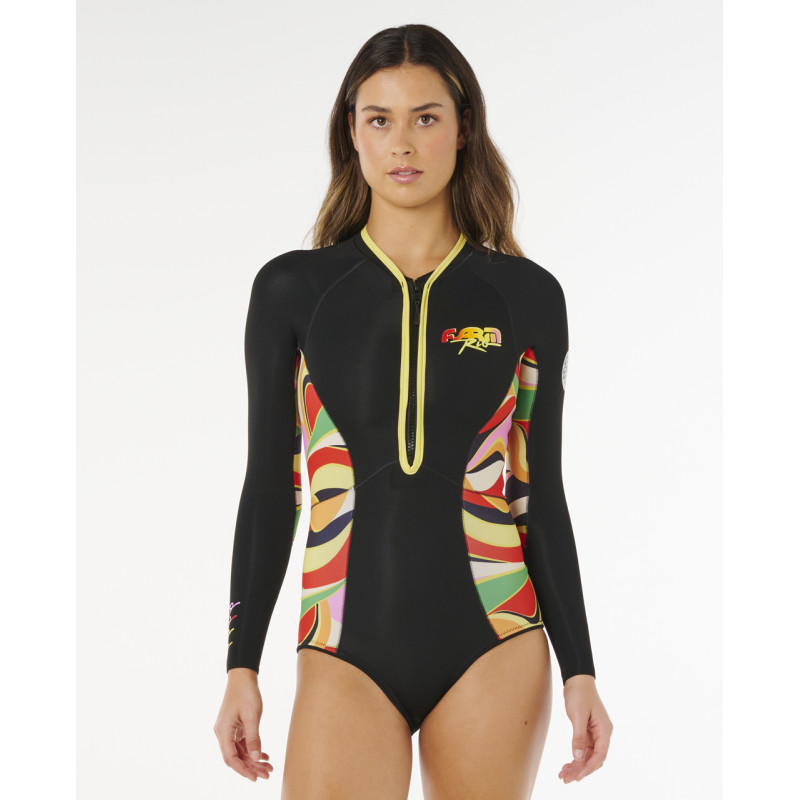 Combinaison De Surf Rip Curl Femme G Bomb 1.5mm Farm Rio
