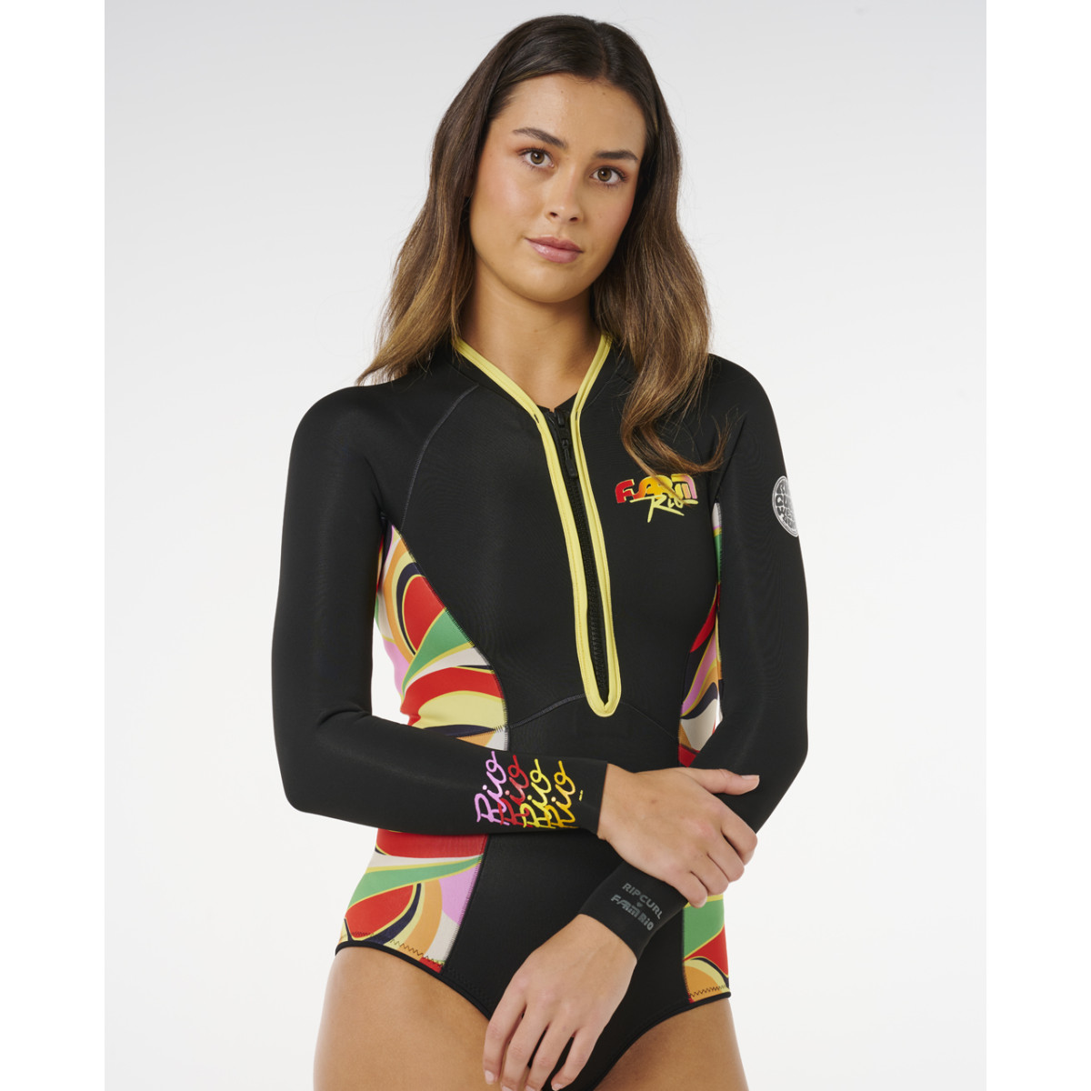 Combinaison De Surf Rip Curl Femme G Bomb 1.5mm Farm Rio