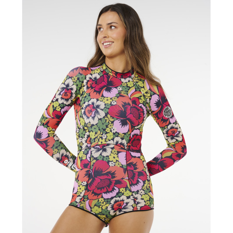 Combinaison De Surf Rip Curl Femme G Bomb Boyleg 1.5mm Farm Rio
