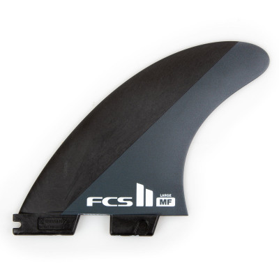 Dérives de Surf FCS II Thruster Mick Fanning Neo Carbon - L - Black/Charcoal