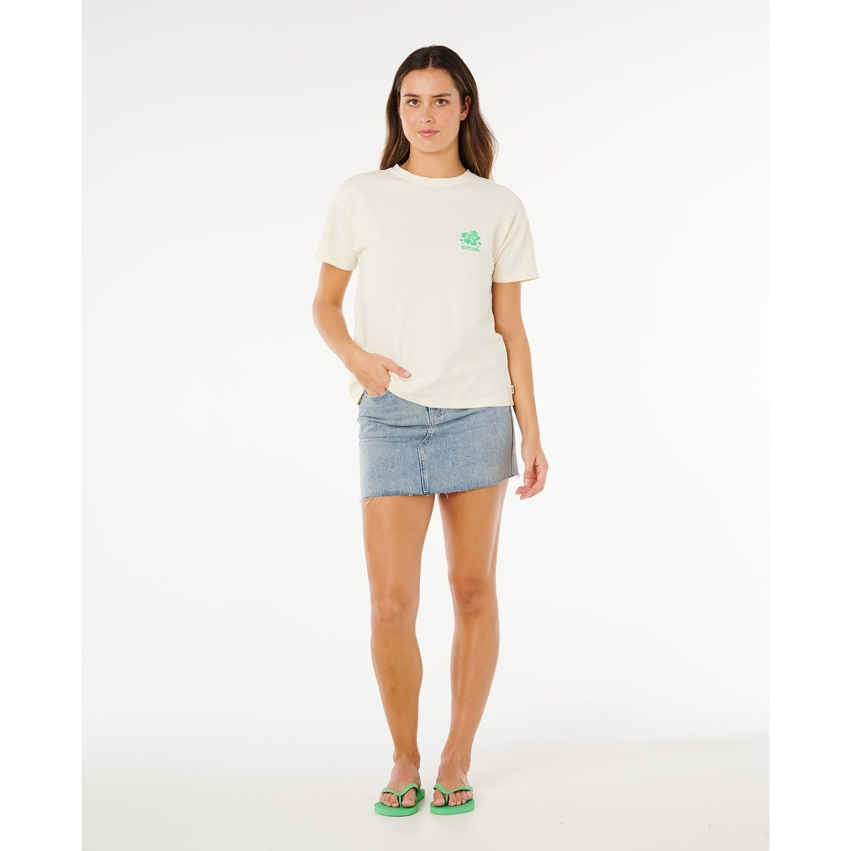 T-Shirt Rip Curl Surf Puff Party Relaxed