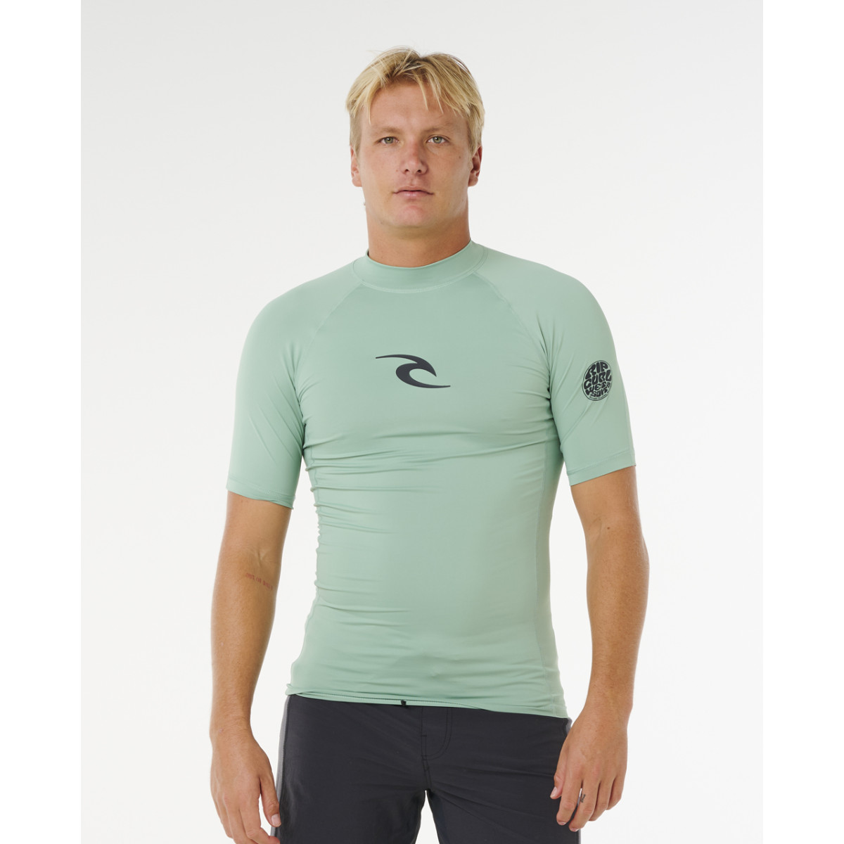 Lycra Manches Courtes Rip Curl Homme Waves UPF