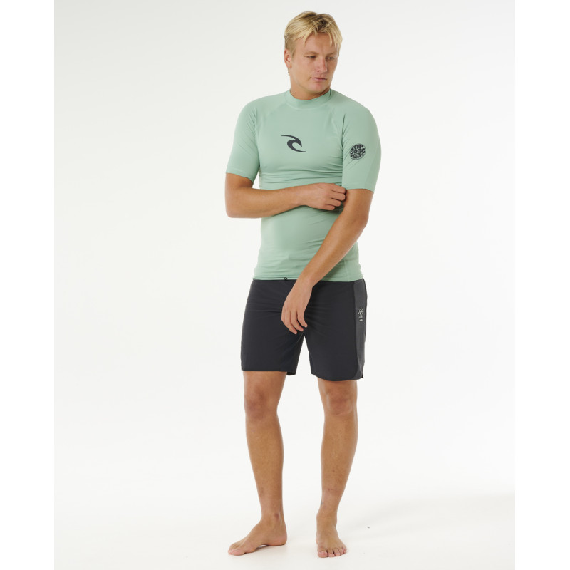 Lycra Manches Courtes Rip Curl Homme Waves UPF
