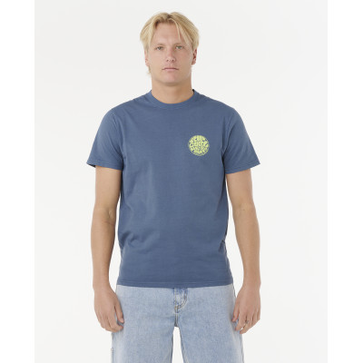 T-Shirt Rip Curl Wettie Icon - Light Navy
