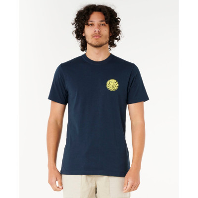 T-Shirt Rip Curl Wettie Icon - Dark Navy