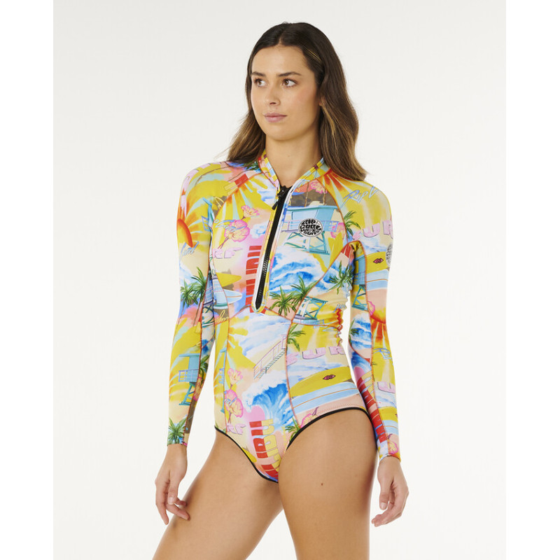 Combinaison De Surf Rip Curl Femme G Bomb 1.5mm Manches Longues