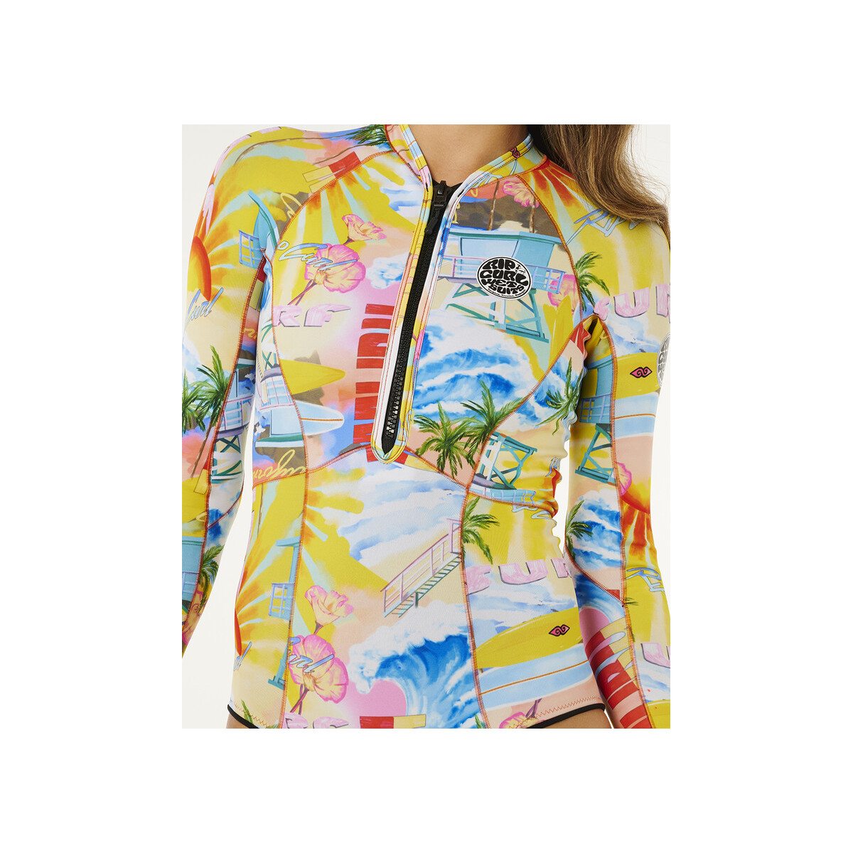 Combinaison De Surf Rip Curl Femme G Bomb 1.5mm Manches Longues