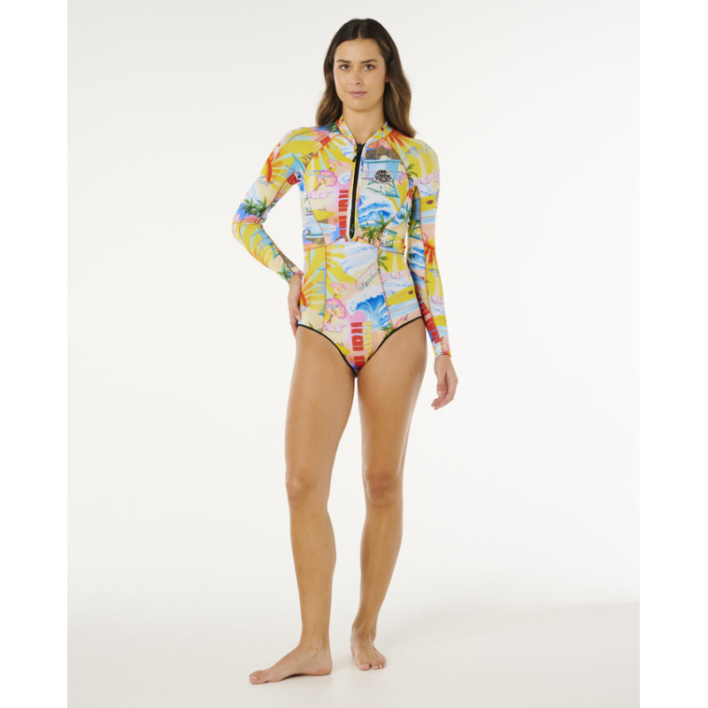 Combinaison De Surf Rip Curl Femme G Bomb 1.5mm Manches Longues